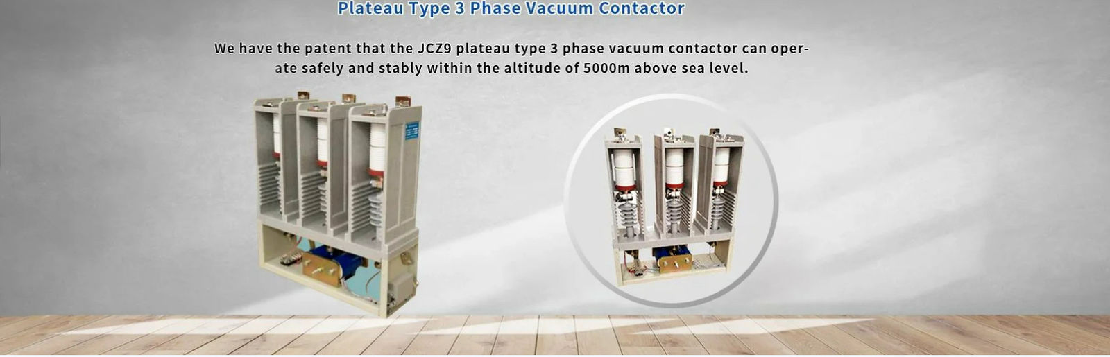 3 Phase Plateau Type Vacuum Contactor - 3 Phase High Voltage Vacuum Contactor