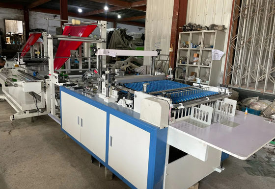 3.5KW Три стороны уплотнения Zipper Bag Making Machine высокая скорость 120 штук / мин